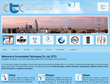 Tablet Screenshot of ctcsaudi.com